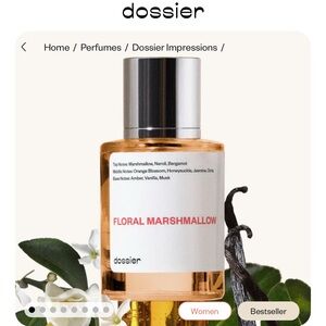 Dossier Floral Marshmallow Perfume inspired by Love Don’t Be Shy